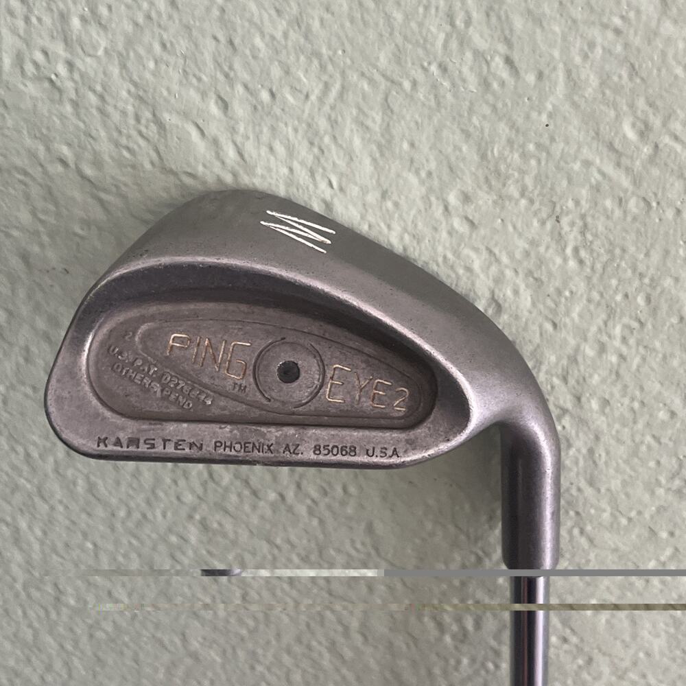Used, Ping EYE 2, Black Dot, PW, ZZ Lite Steel Shaft, Ping Grip 36”RH